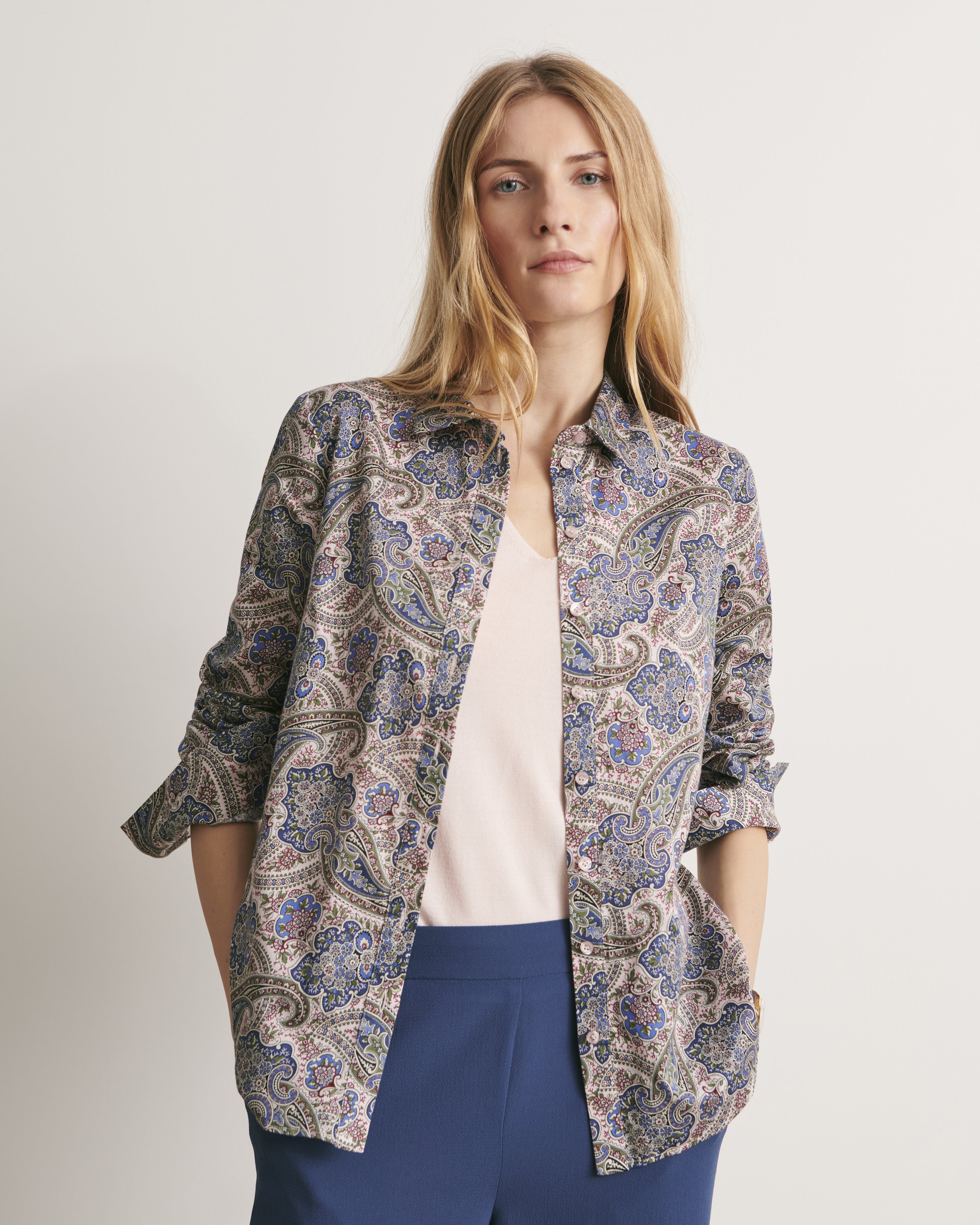 CARROUSEL/11058/650 printed blouse