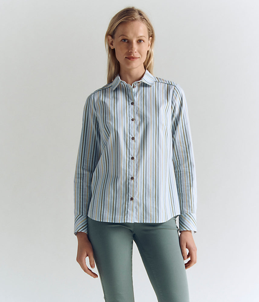 Eco-friendly stretch cotton shirt CATIMINI-T8305/83153/265