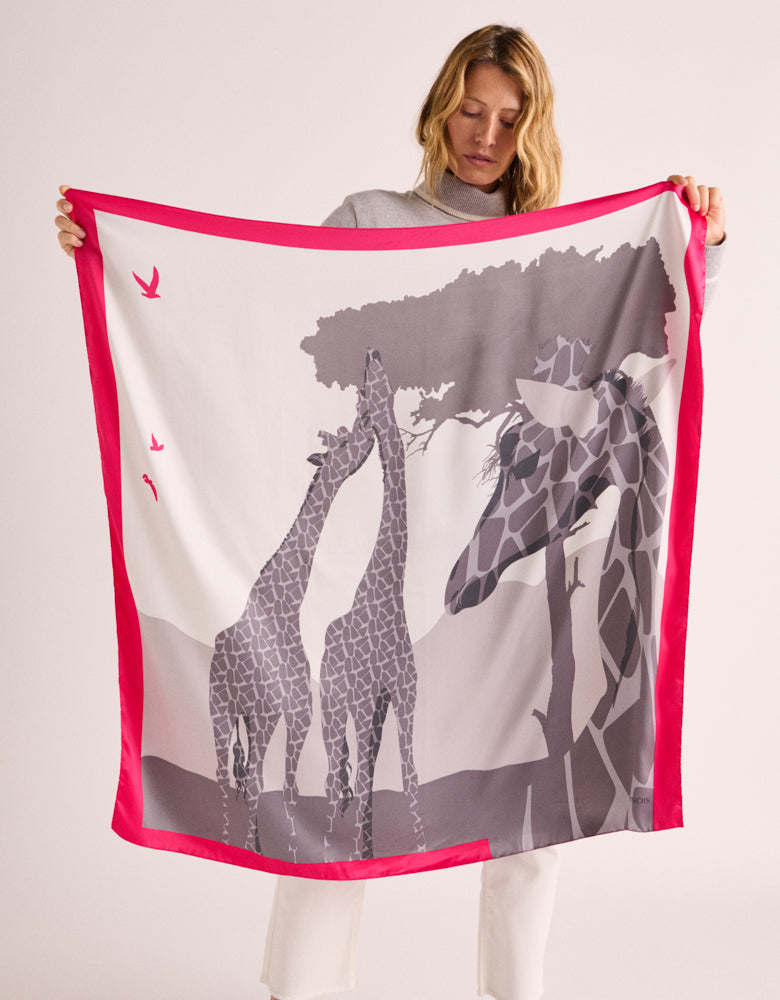 ERAFE/88137/660 printed scarf