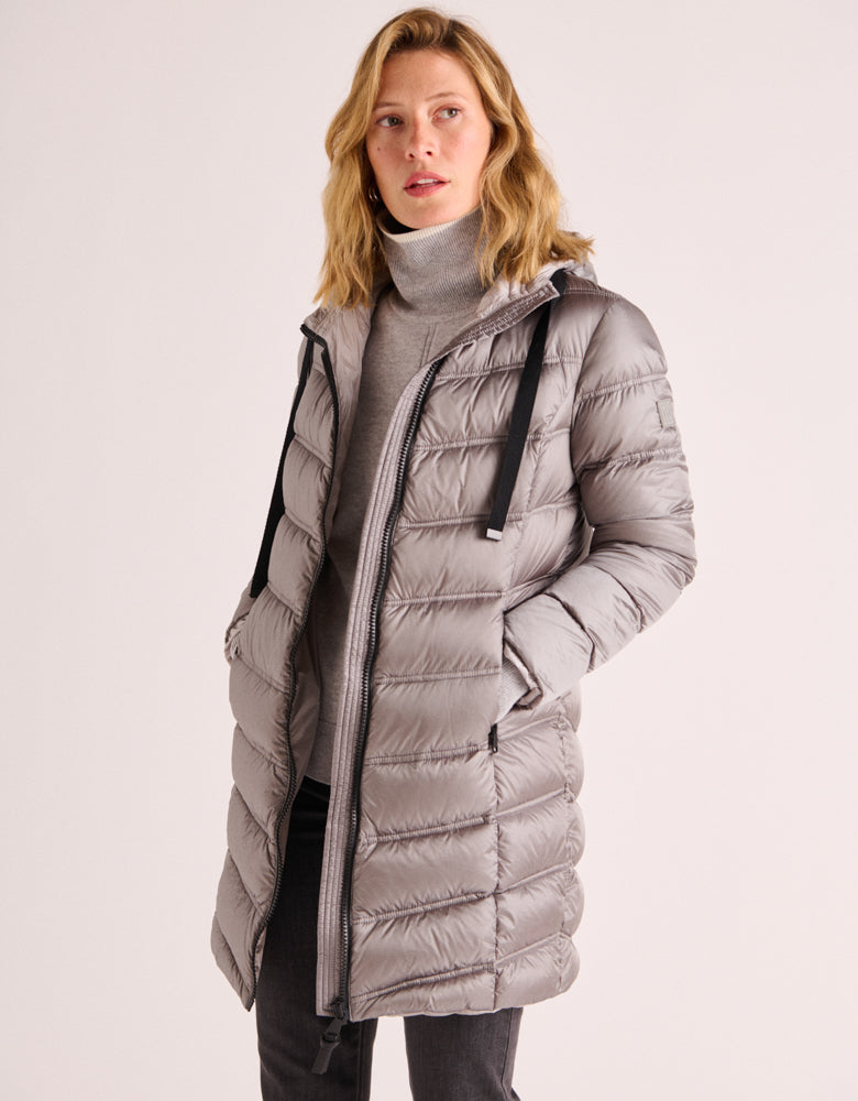 3/4 feather down jacket MEL/88026/440