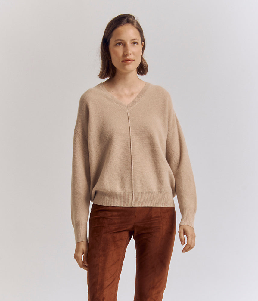 Iridescent knit sweater ALICANTE/82169/14